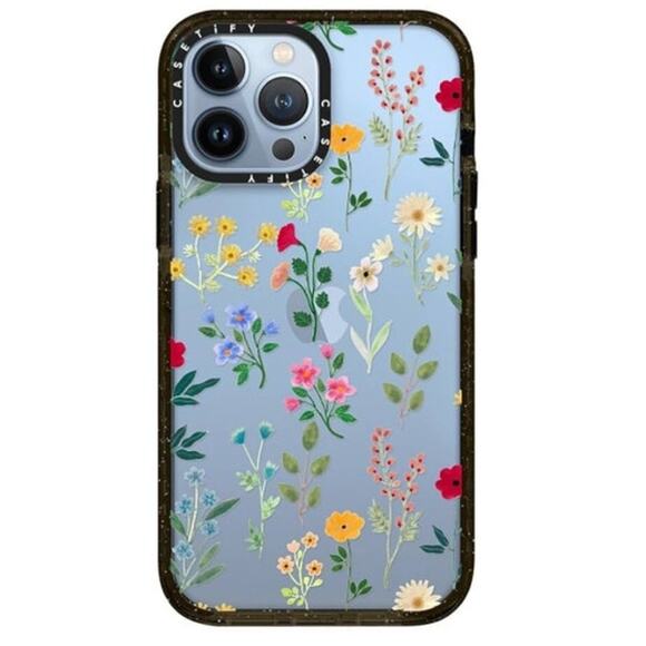Casetify Other - Casteify Spring Botanicals Blue iPhone Impact Case iPhone 14 Pro